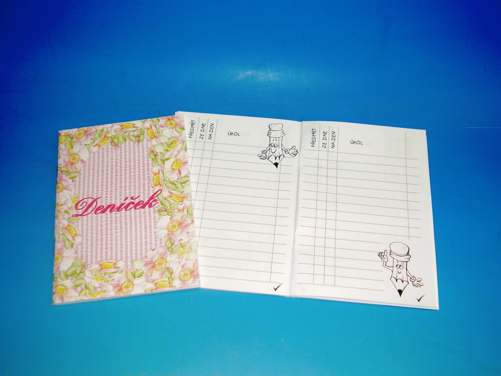 Deníček pro školáky A6, 1-2tř., holčička, úkolníček