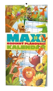 Nástěnný kalendář - Maxi rodinný kalendář