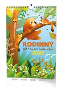 Nástěnný kalendář - Rodinný plánovací kalendář - A3