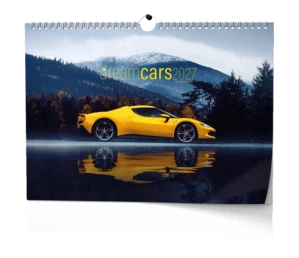 Nástěnný kalendář - Dream Cars - A3