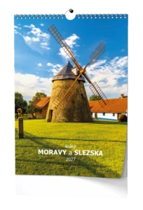 Nástěnný kalendář - Krásy Moravy a Slezska - A3