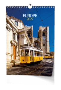 Nástěnný kalendář - Europe - A3