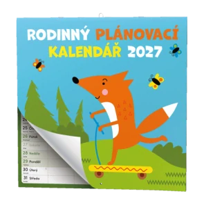 Nástěnný kalendář - Rodinný plánovací kalendář