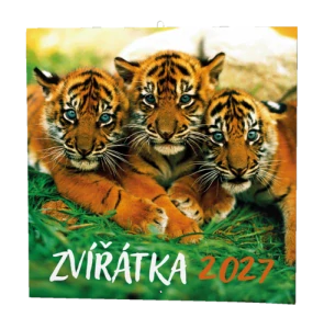 Nástěnný kalendář - Zvířátka