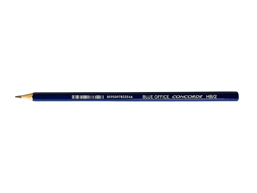 Grafitové tužky CONCORDE Blue Office č. 3 - H, 1ks