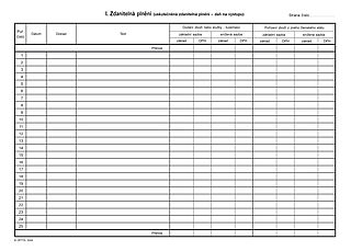 Kniha evidence DPH A4,32 listů, OPTYS 1019