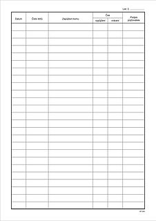 Evidence klíčů A4 ,96 listů OPTYS 1243