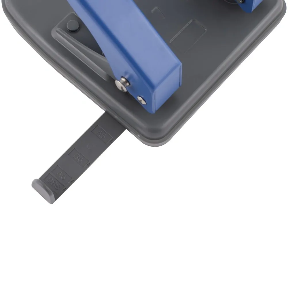 Děrovačka, na 40 listů, kovová, dorazová lišta, 0104H