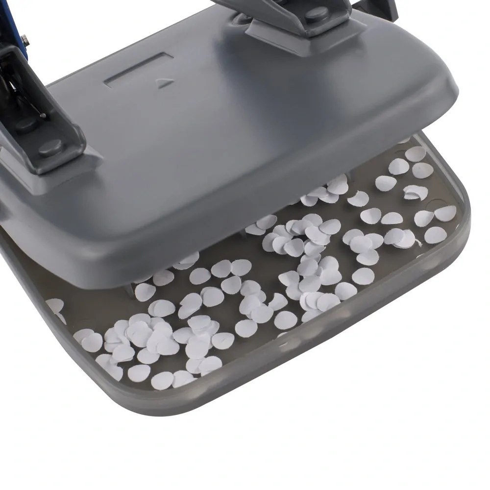 Děrovačka, na 40 listů, kovová, dorazová lišta, 0104H