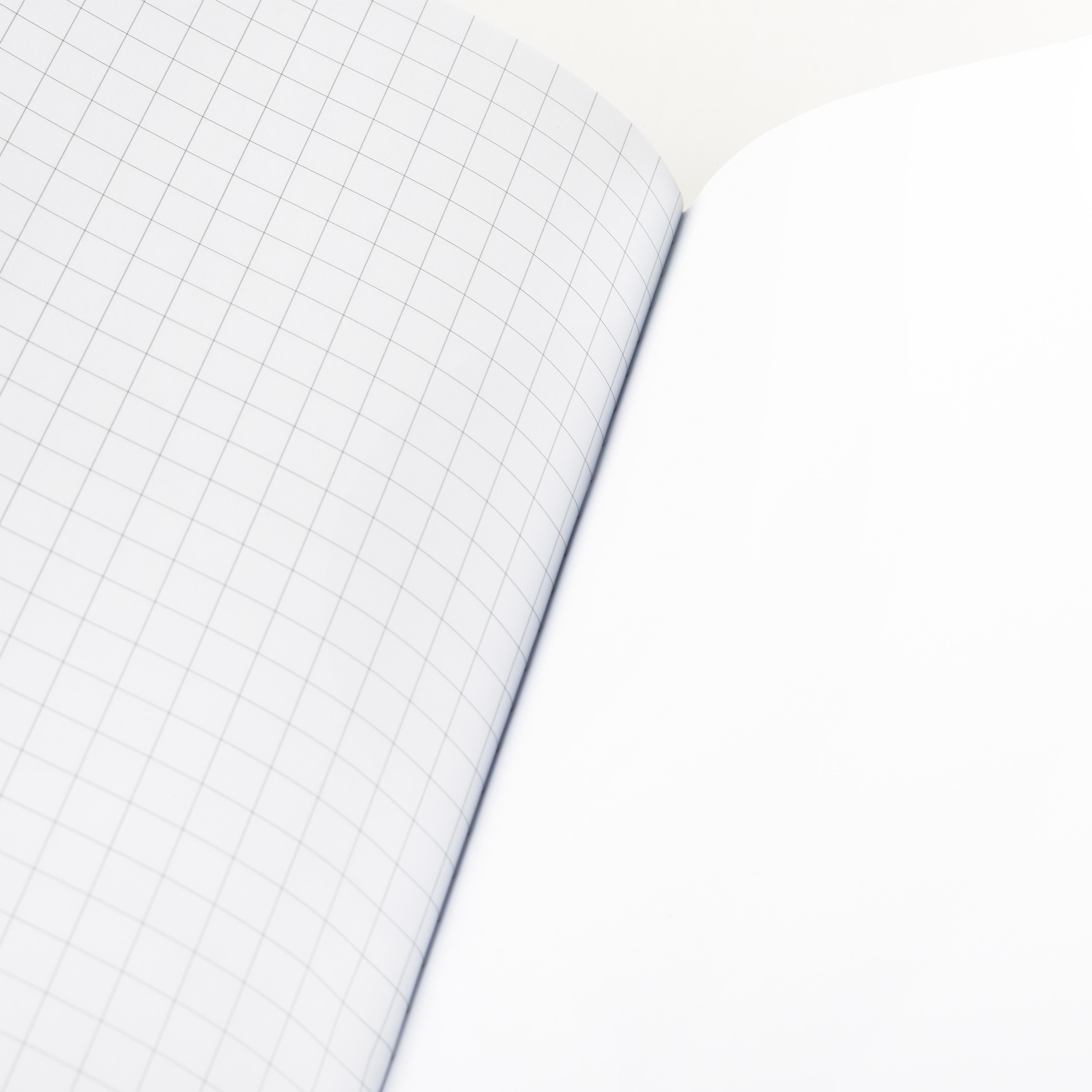 Sešit A4 4410 40 listů, 30 listů čtvereček a 10 listů čistý, bezdřevý