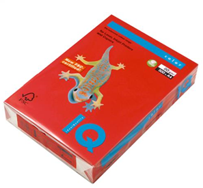 Papír xerografický IQ COLOR A4 120g, 250listů, intenzivní, červený CO44