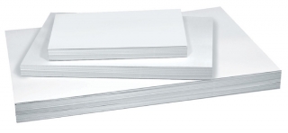 Rýsovací karton 200g, A2+, 450x625mm, bílý, 100 listů v bal.