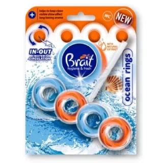 Brait kostka do WC RINGO s vůní oceanu 40 g