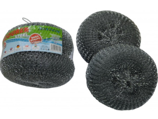 Drátěnka kovová, 100gr., 2ks v bal.