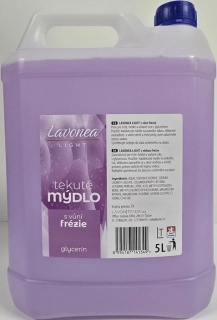 LAVONEA tekuté mýdlo light FRÉZIE 5l