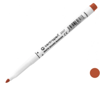 Značkovače 2507 na tabuli, hnědý, stopa 1-2 mm, kulatý hrot, ERGO držení, CENTROPEN
