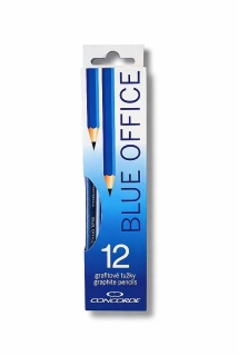 Grafitové tužky CONCORDE Blue Office č. 3 - H, 1ks