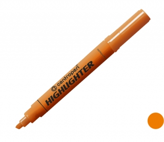 Zvýrazňovač 8552 oranžový, šíře stopy 1-4,6mm, klínový hrot, CENTROPEN