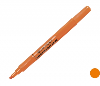 Zvýrazňovač 8722 oranžový, klínový hrot, stopa 1-4mm, CENTROPEN