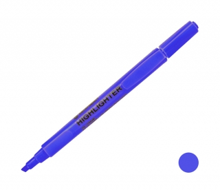 Zvýrazňovač 8722 modrý, klínový hrot, stopa 1-4mm, CENTROPEN