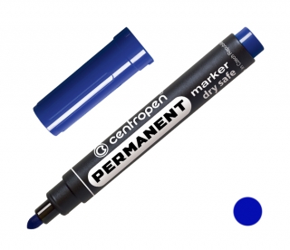 Popisovač 8510 permanent modrý, stopa 2,5mm, kulatý hrot, CENTROPEN