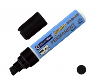 Značkovač Jumbo 9110 černý pernament ,stopa 2-10mm, CENTROPEN