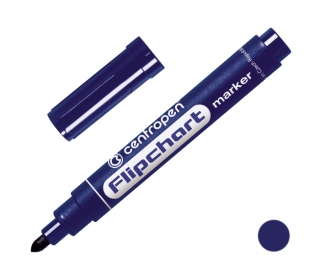 Značkovač 8550 modrý na papírové tabule Flipchart stopa 2,5mm, CENTROPEN