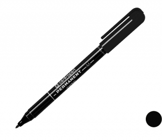 Popisovač 2846 permanent černý,stopa 1mm, CENTROPEN