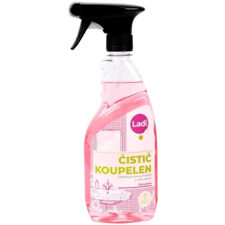 Ladi Plus čistič koupelen 500ml s rozprašovačem