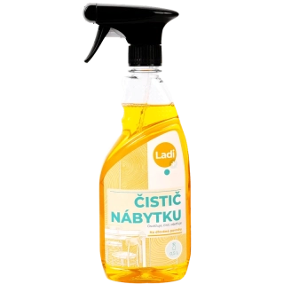 Ladi Plus čistič nábytku 500ml. s rozprašovačem