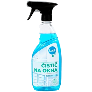 Ladi Plus čistič na okna 500ml s rozprašovačem