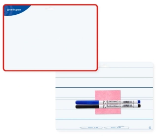 Tabulka A4 7719 pro 1.tř.ZŠ Centropen (+dva značkovače, linky, oboustranná)