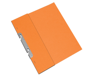 Rychlovazač, závěsný, kartonový, poloviční, oranžový, RZP, A4, Classic