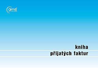 Kniha přijatých faktur (závazků) A4,32 listů, OPTYS 1009