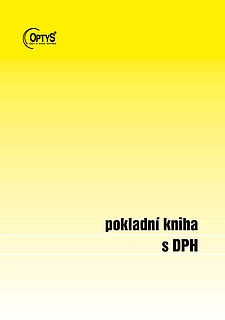 Pokladní kniha A4,48 listů, OPTYS 1011