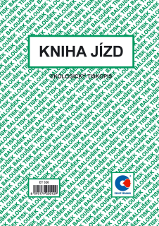 Kniha jízd A5 firem. a souk.vozidla,52 listů, ET 320, Baloušek