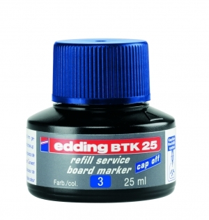 Náhradní inkoust Edding BTK 25, modrý, pro tabulové popisovače