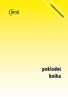 Pokladní kniha A4,samopropisovací, 2x25 listů, OPTYS 1014