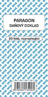 Paragon obchodní 50listů,nepropisovací, OPTYS 1320
