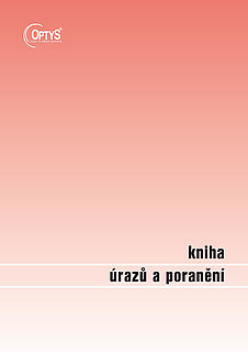 Kniha úrazů a poranění A4 12 listů, OPTYS 1229
