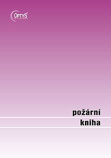 Požární Kniha A4,48 listů, Brožová vazba, OPTYS 1230