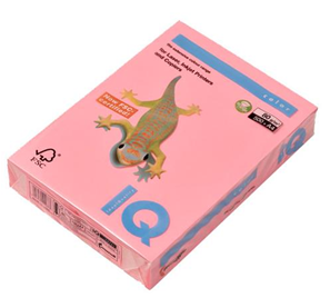 Papír xerografický IQ COLOR A4 80g, 500listů, NEON růžová NEOPI