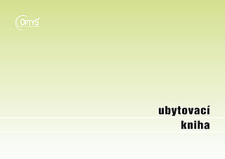 Ubytovací kniha A4,100 listů,nepropis OPTYS 1272