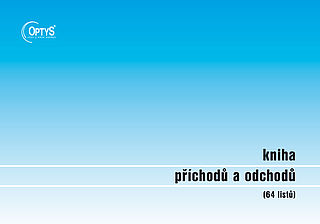 Kniha příchodů a odchodů .64listů OPTYS 1260