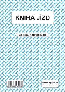 Tiskopis Kniha jízd A5 26listů OPTYS 1329