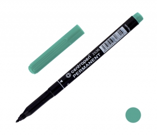 Popisovač 2536, permanentní inkoust, zelený, stopa 1mm, CENTROPEN