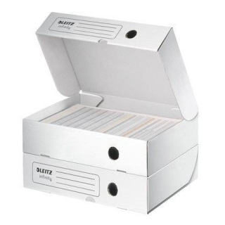Speciální horizontální archivační krabice Leitz Infinity 80 mm, Bílá