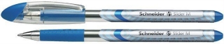 Kuličkové pero "Slider M", modrá, 0,5mm, s uzávěrem, SCHNEIDER