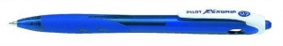 Kuličkové pero "Rexgrip", modré tělo, 0,27mm, modrá, PILOT