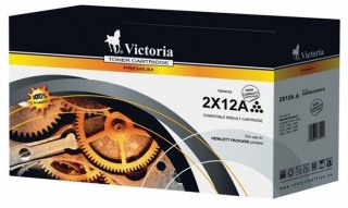 Toner pro "LaserJet 1010, 1012, 1015" tiskárny, VICTORIA Černá, 2*4 tis.stran